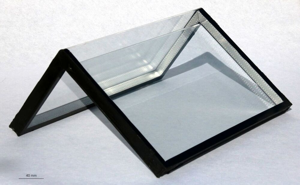 شیشه خم 90 درجه